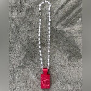 Kellogg's Froot Loops Red Pendant Necklace